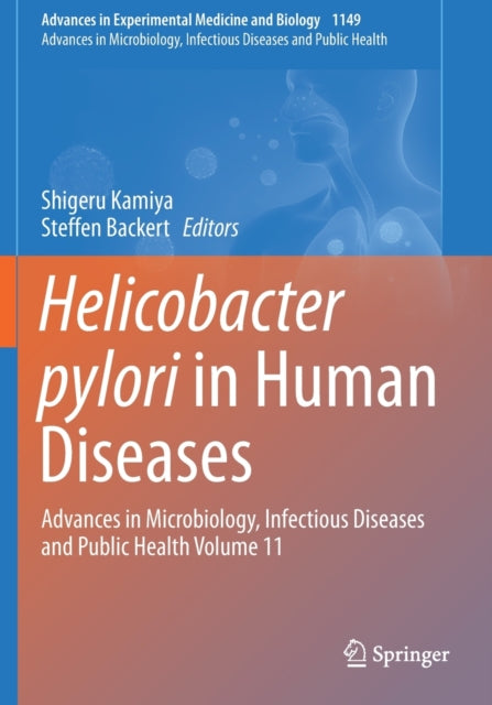 Book cover of: Helicobacter pylori in Human Diseases. By: Shigeru Kamiya