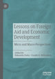Book cover of: Lessons on Foreign Aid and Economic Development. By: Nabamita Dutta