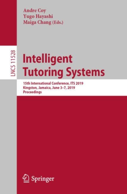 Book cover of: Intelligent Tutoring Systems. By: Andre Coy