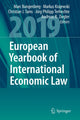 Book cover of: European Yearbook of International Economic Law 2019. By: Marc Bungenberg