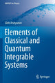Book cover of: Elements of Classical and Quantum Integrable Systems. By: Gleb Arutyunov