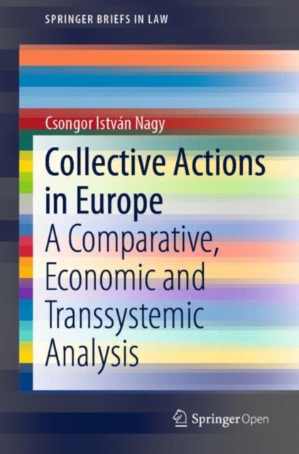 Book cover of: Collective Actions in Europe. By: Csongor István Nagy