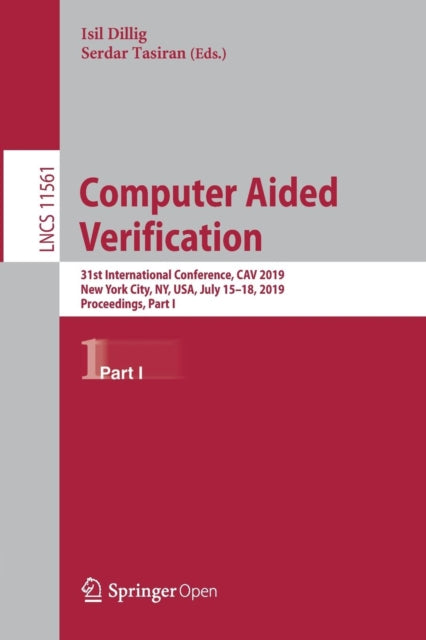 Book cover of: Computer Aided Verification. By: Isil Dillig