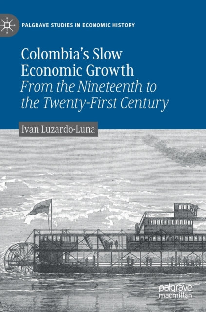 Book cover of: Colombia’s Slow Economic Growth. By: Ivan Luzardo-Luna