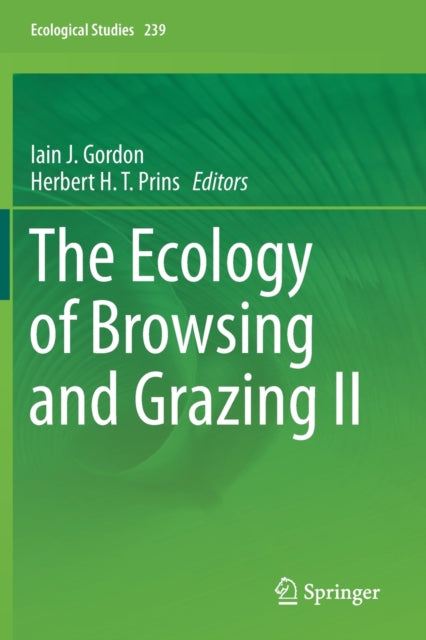Book cover of: Ecology of Browsing and Grazing II. By: Iain J. Gordon