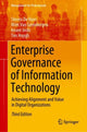 Book cover of: Enterprise Governance of Information Technology. By: Steven De Haes