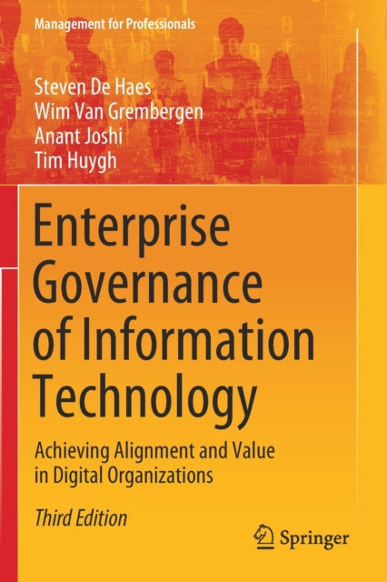 Book cover of: Enterprise Governance of Information Technology. By: Steven De Haes