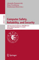 Book cover of: Computer Safety, Reliability, and Security. By: Alexander Romanovsky