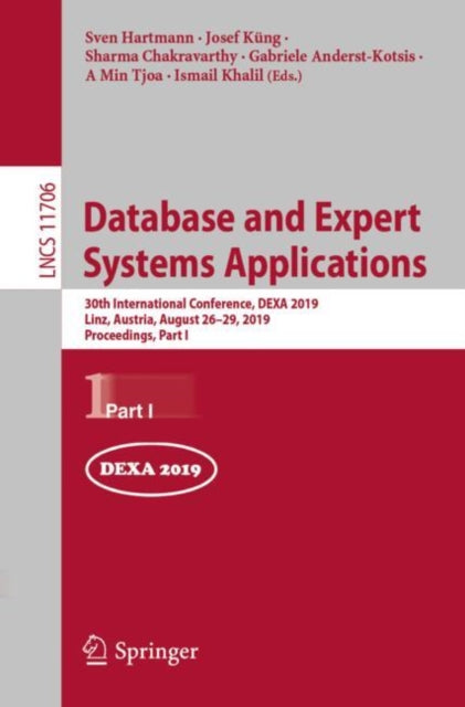 Book cover of: Database and Expert Systems Applications. By: Sven Hartmann