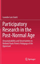 Book cover of: Participatory Research in the Post-Normal Age. By: Leandro Luiz Giatti