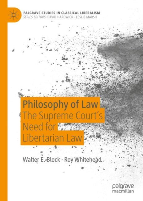 Book cover of: Philosophy of Law. By: Walter E. Block
