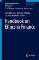 Book cover of: Handbook on Ethics in Finance. By: Leire San-Jose