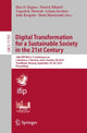 Book cover of: Digital Transformation for a Sustainable Society in the 21st Century. By: Ilias O. Pappas