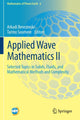 Book cover of: Applied Wave Mathematics II. By: Arkadi Berezovski