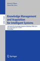 Book cover of: Knowledge Management and Acquisition for Intelligent Systems. By: Kouzou Ohara