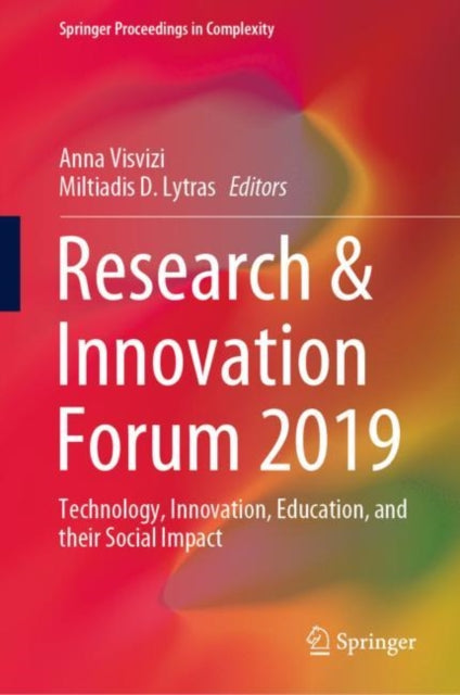 Book cover of: Research & Innovation Forum 2019. By: Anna Visvizi