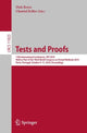 Book cover of: Tests and Proofs. By: Dirk Beyer