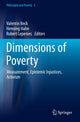 Book cover of: Dimensions of Poverty. By: Valentin Beck