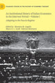 Book cover of: Institutional History of Italian Economics in the Interwar Period — Volume I. By: Massimo M. Augello