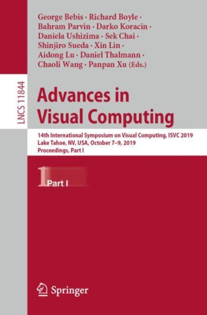 Book cover of: Advances in Visual Computing. By: George Bebis