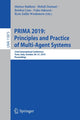 Book cover of: PRIMA 2019:  Principles and Practice of Multi-Agent Systems. By: Matteo Baldoni