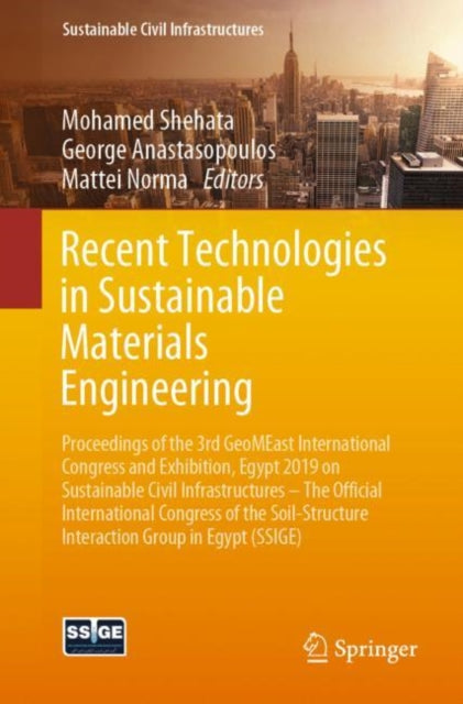 Book cover of: Recent Technologies in Sustainable Materials Engineering. By: Mohamed Shehata