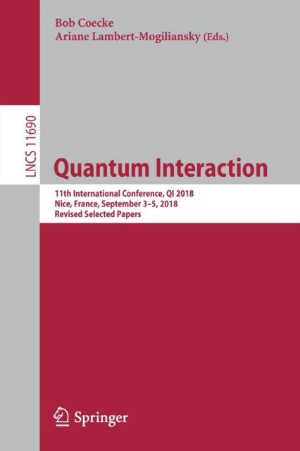 Book cover of: Quantum Interaction. By: Bob Coecke