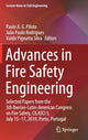 Book cover of: Advances in Fire Safety Engineering. By: Paulo A. G. Piloto