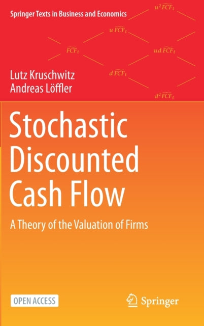 Book cover of: Stochastic Discounted Cash Flow. By: Lutz Kruschwitz