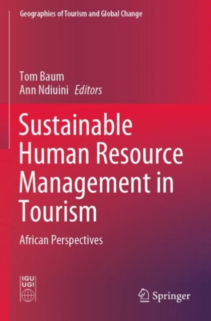 Book cover of: Sustainable Human Resource Management in Tourism. By: Tom Baum