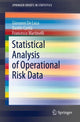 Book cover of: Statistical Analysis of Operational Risk Data. By: Giovanni De Luca