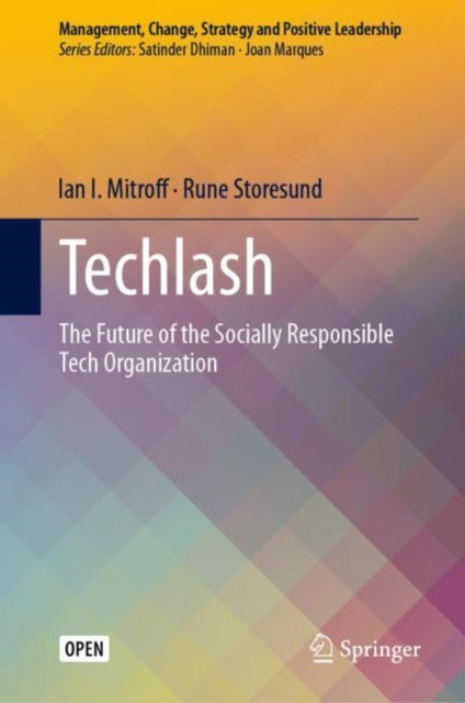 Book cover of: Techlash. By: Ian I. Mitroff