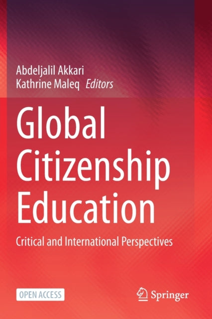 Book cover of: Global Citizenship Education. By: Abdeljalil Akkari