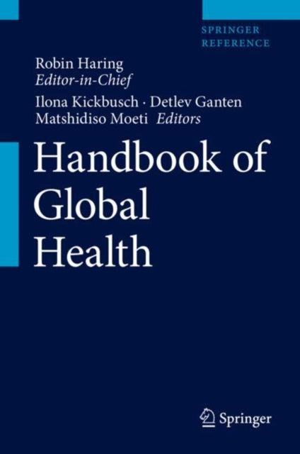 Book cover of: Handbook of Global Health. By: Robin Haring