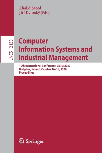 Book cover of: Computer Information Systems and Industrial Management. By: Khalid Saeed