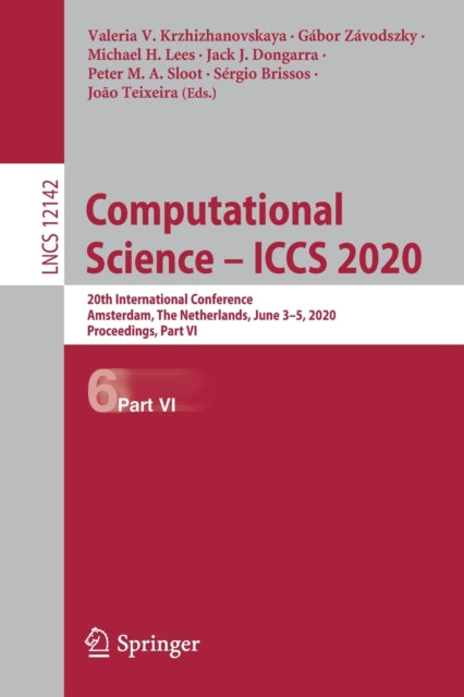 Book cover of: Computational Science – ICCS 2020. By: Valeria V. Krzhizhanovskaya