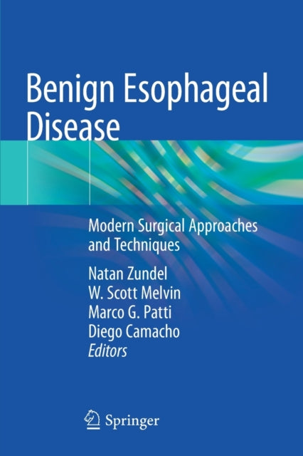Book cover of: Benign Esophageal Disease. By: Natan Zundel