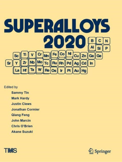Book cover of: Superalloys 2020. By: Sammy Tin