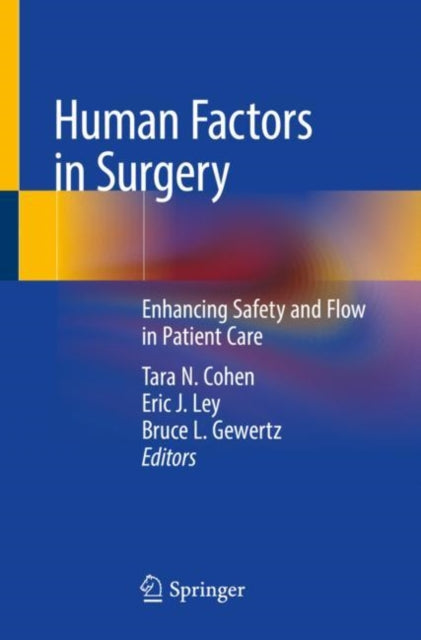 Book cover of: Human Factors in Surgery. By: Tara N. Cohen
