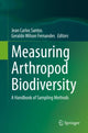 Book cover of: Measuring Arthropod Biodiversity. By: Jean Carlos Santos