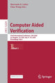 Book cover of: Computer Aided Verification. By: Shuvendu K. Lahiri