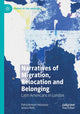 Book cover of: Narratives of Migration, Relocation and Belonging. By: Patria Román-Velázquez