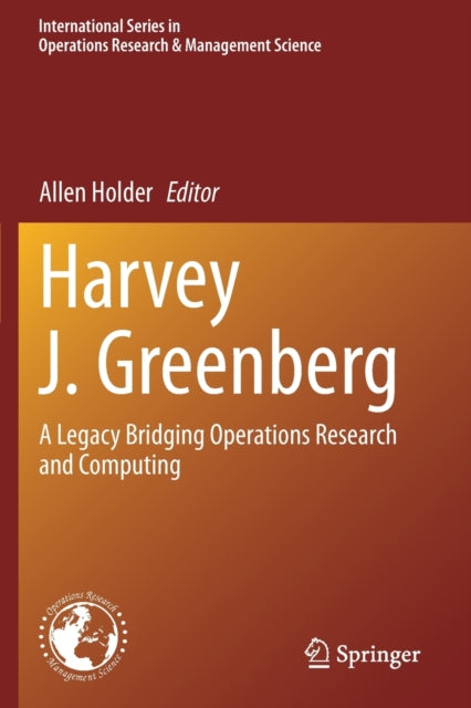 Book cover of: Harvey J. Greenberg. By: Allen Holder