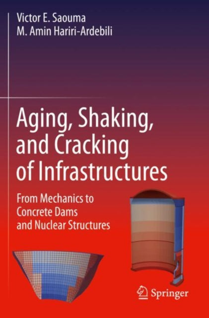Book cover of: Aging, Shaking, and Cracking of Infrastructures. By: Victor E. Saouma