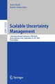 Book cover of: Scalable Uncertainty Management. By: Jesse Davis