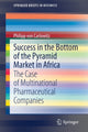 Book cover of: Success in the Bottom of the Pyramid Market in Africa. By: Philipp von Carlowitz