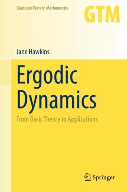 Book cover of: Ergodic Dynamics. By: Jane Hawkins