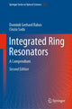 Book cover of: Integrated Ring Resonators. By: Dominik Gerhard Rabus