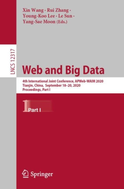 Book cover of: Web and Big Data. By: Xin Wang