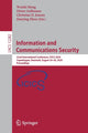 Book cover of: Information and Communications Security. By: Weizhi Meng